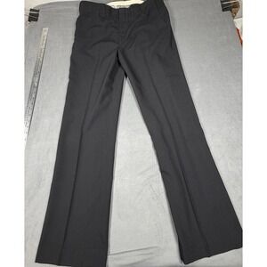 Panhandle Slim Trouser Pants Mens 34x31 Black Western Cowboy Dress Utility Slim
